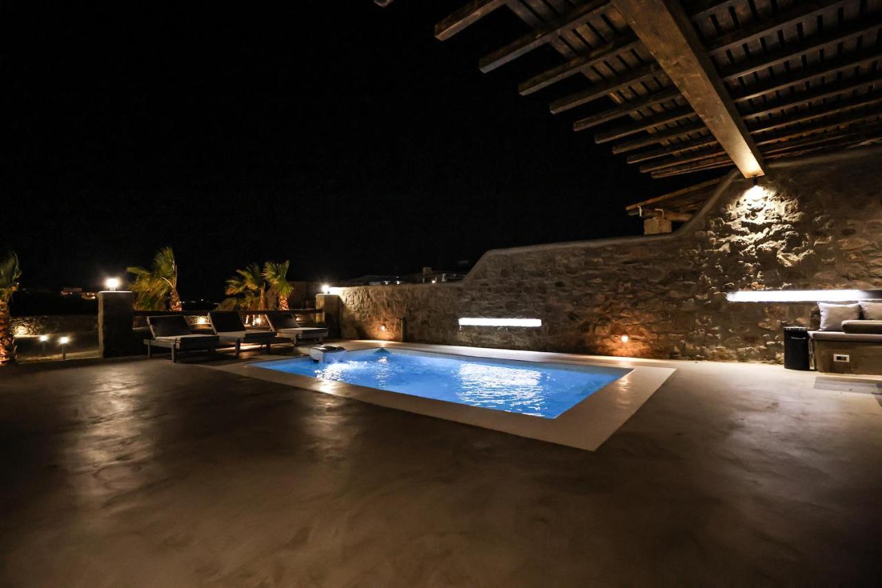 The George Villas With Private Pool, Close To Mykonos Town - Chora Exteriör bild
