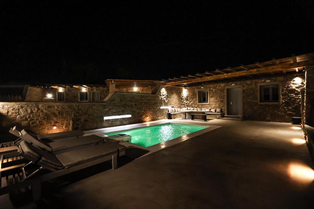 The George Villas With Private Pool, Close To Mykonos Town - Chora Exteriör bild