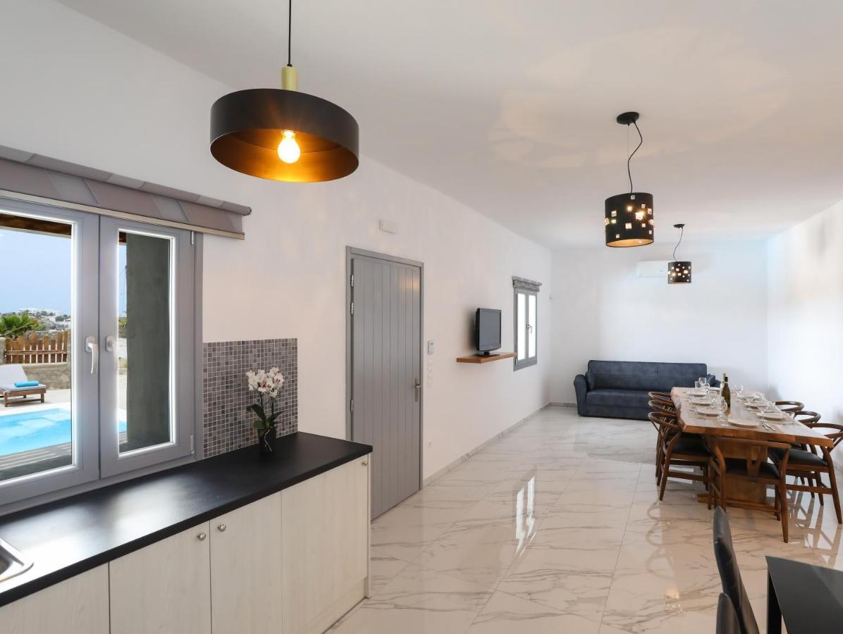 The George Villas With Private Pool, Close To Mykonos Town - Chora Exteriör bild