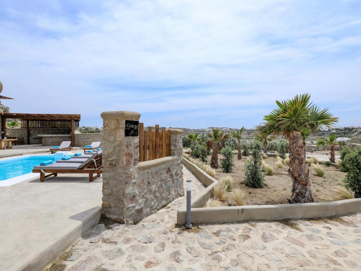 The George Villas With Private Pool, Close To Mykonos Town - Chora Exteriör bild
